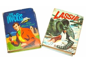 Old Lassie & The Invaders Big Little Books