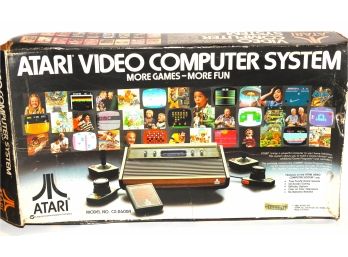 Atari Gaming System In Original Box