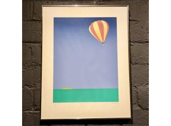 Vintage British Artist Michael Potter Silkscreen Print - Signed And Numbered