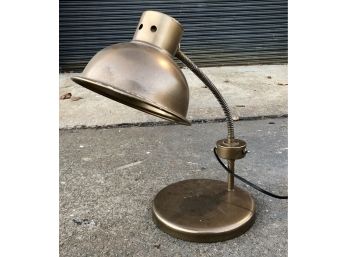 Vintage Industrial Goosneck Table Lamp - Brandt Industries
