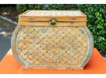 Bamboo Weaved Trinket Box