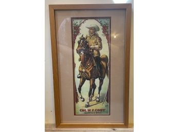 Framed Buffalo Bill Poster Print