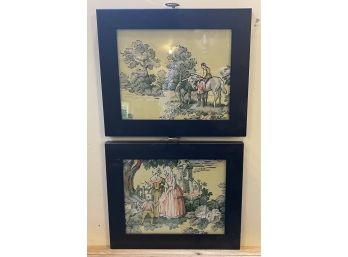 Two Framed Decorative Prints
