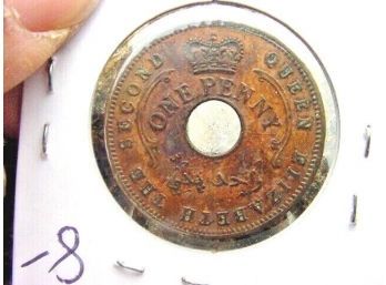 1959  Nigeria  1 Penny  XF