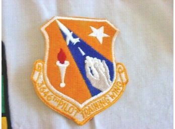 USAF Air Force 3646th Pilot Training Wing Uniform Flight Suit Patch Original