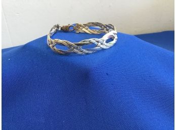 Sterling Braided Bracelet