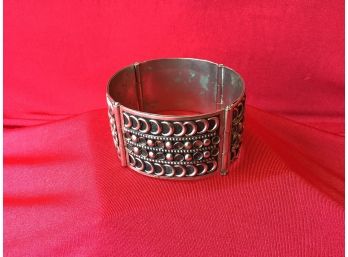 Sterling Silver Bangle Bracelet Made In Italy