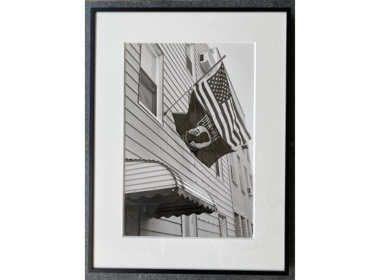 Local Westport Artist Framed Photograph 'POW'