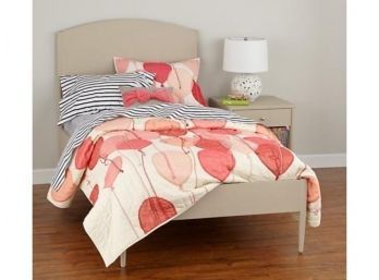 Land Of Nod Bed And Nightstand