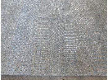 Very Large Pale Blue Area Rug