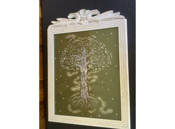 White Tree Print