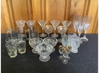 Mixed Drinking Glasses