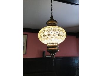 STUNNING Hanging Moroccan Pendant Light #1