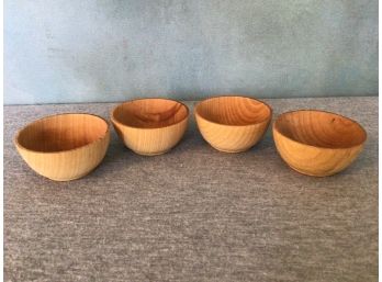 Mini Set Of Wooden Bowls