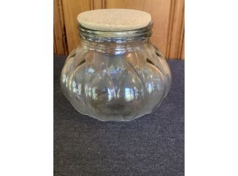 Glass Jar With Cork Top