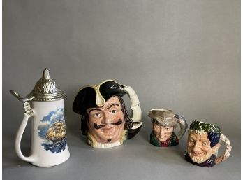 A Collection Of Doulton & McCoy Mugs