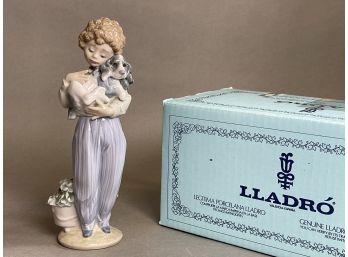 1989 Lladro My Buddy Porcelain Figurine In Original Box