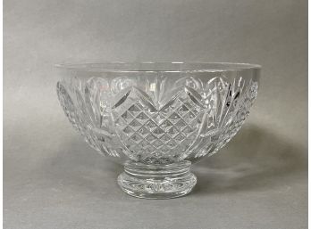A Waterford Crystal 8 Inch Wedding Heirloom Bowl