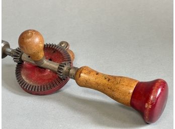 A Vintage Defiance Egg Beater Hand Drill