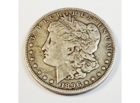 1896-o Morgan Silver Dollar(better Date)