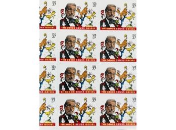 NEW Sealed  Dr. Seuss Sheet Of Twenty 37 Cent Postage Stamps Scott 3835