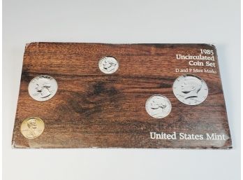 1985 United States Uncirculated P & D Mint Set