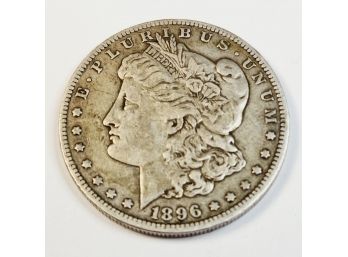 1896-o Morgan Silver Dollar(better Date)