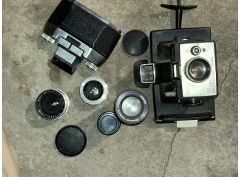 CAMERA LOT INCLUDES ZEISS LENSES