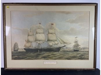 PRINT OF THE CLIPPER SHIP 'CHARIOT OF FAME'