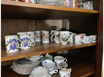 PORT MARION CUPS, MUGS, AND OTHER BOTANNICAL MUGS