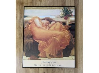 Flaming June Poster Museo De Arte De Ponce After Frederic Leighton
