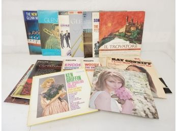 Vintage Lot Of Big Band & More Vinyl Records - Glenn Miller, Tommy Dorsey, Lionel Hampton & More