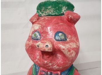 Large Ceramic Standing Piggy Bank 19'
