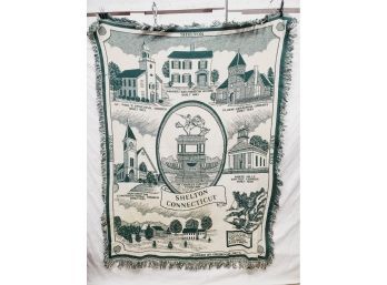 Beautiful Throw Blanket Featuring Shelton Connecticut Designed By Oronoque  Gifts