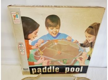 Vintage 1970 MB Milton Bradley Paddle Pool Skill Game - Incomplete