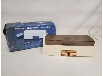 Vintage Professional Gem Sonic Jewelry Cleaner