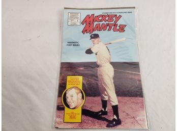 Mickey Mantle Magnum Comic Book, First Issue, December 1991, #1, NY Yankees