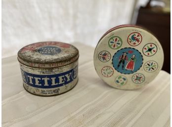 Two Vintage Tins