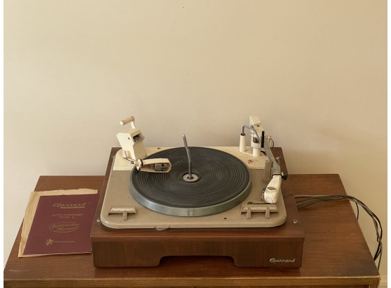 Vintage Garrard Type A Laboratory Series Record Player Turntable