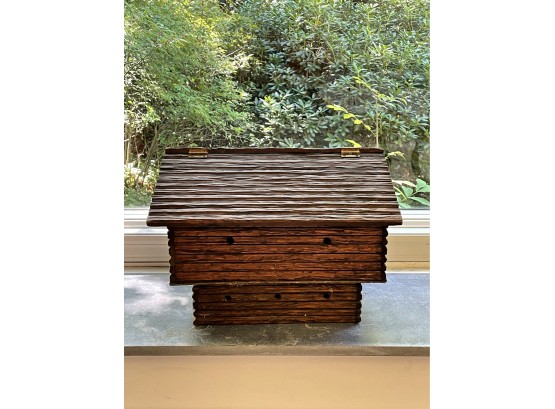 Log Cabin Model Storage Box