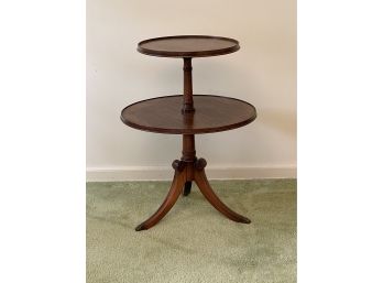 Vintage 2 Tier Wooden Table.
