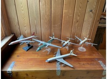 Lot Of 5 Plastic Model Airplanes