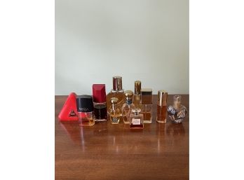 Collection Of Perfume Bottles