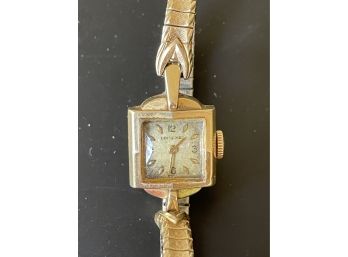 Ladies Longines 14kt Gold Watch
