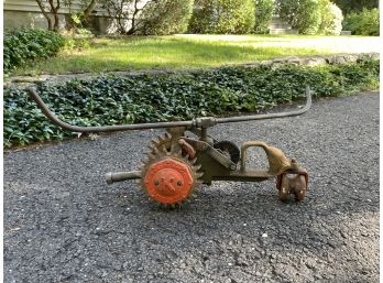 F.D. Kees Model 101 Vintage Metal Tractor Form Walking Sprinkler