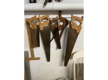 Lot Of 6 Hand Saws
