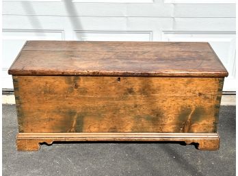 Antique Trunk Dated 1876 With Secret Compartment