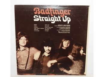 Bad Finger Straight Up Record Album LP Green Apple Label