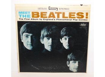 The Beatles MEET THE BEATLES Record Album LP