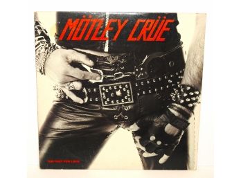 Motley Crue First Record Album LP